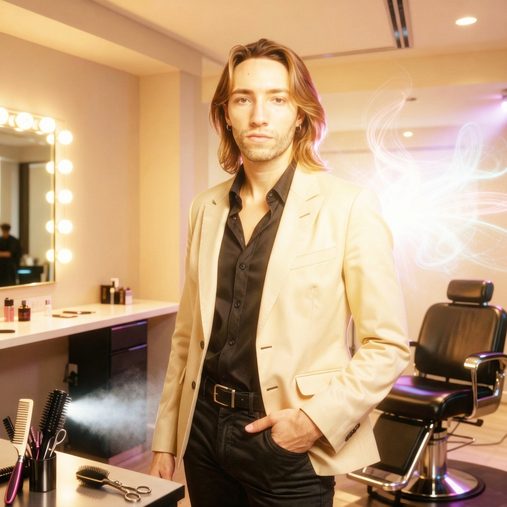 Manuel Barrios, fundador de 1360 Studio y experto en colorimetría capilar