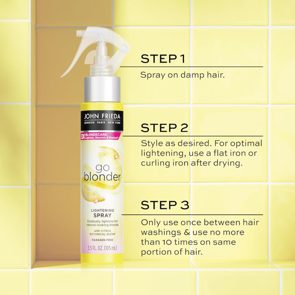 John Frieda Go Blonder Spray - Spray aclarante para rubias Guatemala
